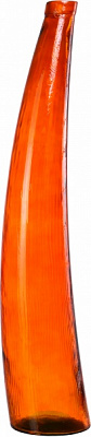 Ваза стеклянная оранжевая CURVE San Miguel