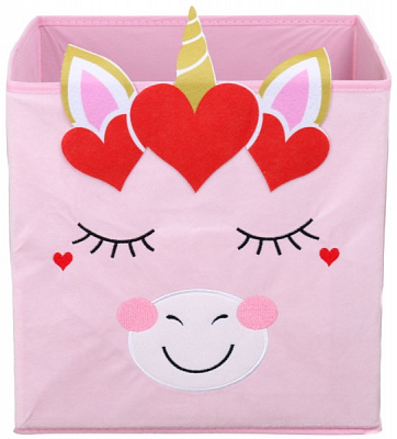 Ящик для хранения складной SO04138 Единорог 300x300x300 мм