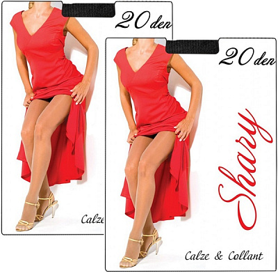 Колготки Shary 2 шт. 20 den nero 4 чорний