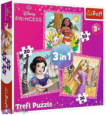Пазл Trefl Принцессы Дисней 34875