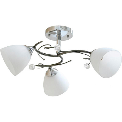 Люстра Accento Lighting Amfitrita 3x60 Вт E14 хром ALSQ-MD37647/3