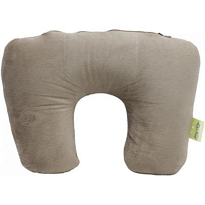 Подушка дорожня La Nuit 2 в 1 бежева 29x38 см