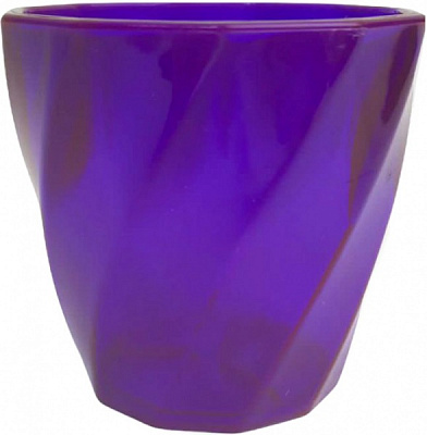 Кашпо Оранжерея Хвиля фігурний 0,3 л фіолет
