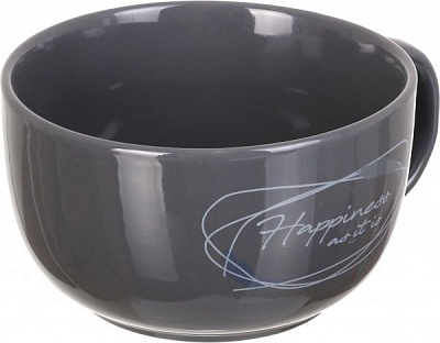 Чашка Logo Graphite 500 мл Bella Vita