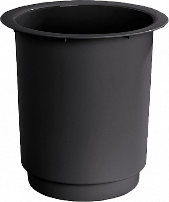 Вкладка в горщик Artevasi Santorini Pot круглий 17,5л антрацит