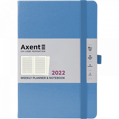 Щотижневик 2022 Prime Strong А5 волошковий Axent