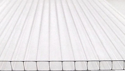 Полікарбонат стільниковий Bauglas 1УФ ПК Bauglas ST Longlife 8 мм 3000x1050 мм прозорий