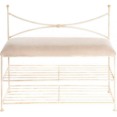 Подставка для обуви на 2 полки, Марсель 300x900x800 мм / белый 