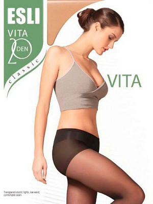 Колготки ESLI Vita 20 den Melone р. 2 натуральний 1 шт.