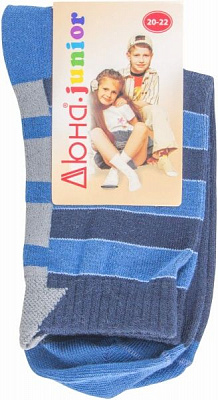 Носки детские Duna Шкарпетки дитячі Дюна 5В 400 -22 (22097494) р.20–22 разноцветный 