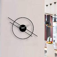 Часы настенные Nikko 480x480 мм черный Moku