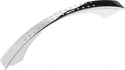 Мебельная ручка 96 мм хром Larvij L1.1087.096.02