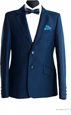 Костюм школьный LILUS тк.1410 р.134 синий 217/2 