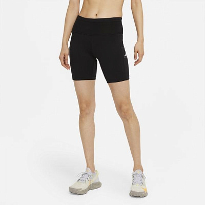 Лосини Nike W NK EPC LUX TGHT SHORT TRAIL CZ9590-010 р.S коричневий