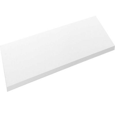 Полка прямая 600х400 мм стандарт белая