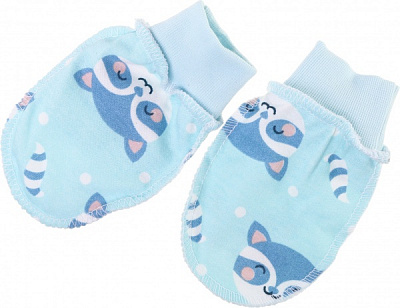 Царапки Моя планета Еноты В401-1 голубой с синим