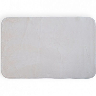 Килимок для ванної кімнати Dariana Moon з еко-хутра 60x90 см айворі