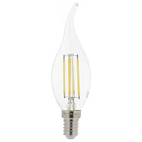 Лампа світлодіодна Maxus FM-T CA37 4 Вт E14 4100 К 220 В прозора 1-LED-540-01 