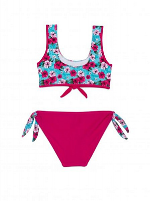 Купальник для девочек Conte-Kids E Mili р.128 /64 см фуксия 