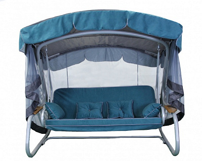 Качели с навесом садовая 