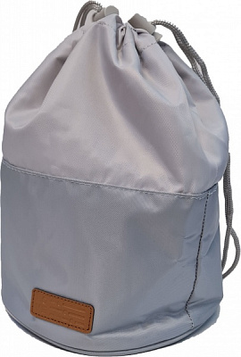 Косметичка на кулісці 18х26 см сірий