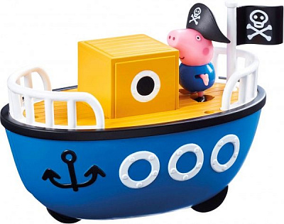 Игровой набор Peppa Pig Корабль дедушки Пеппы 