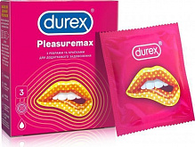Презервативи Durex Pleasuremax 3 шт.