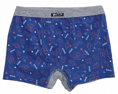 Трусики-боксеры для мальчиков KOSTA р.146–152 синий 2461-5 