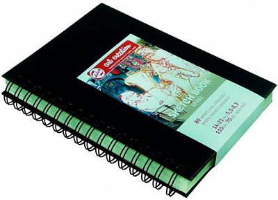 Блокнот на спирали 14х21 см 110 г/м² 80 листов Talens Art Creation