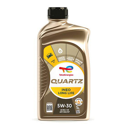 Моторна олива синтетична Total Quartz Ineo Long Life 5W-30 1 л (TL 5W30 QI LL 1L)