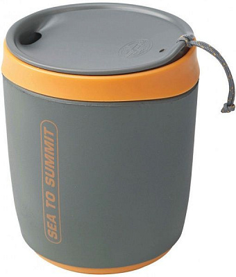 Стакан с крышкой Sea To Summit 0,4 л Delta Insulmug Orange