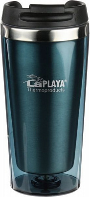 Термочашка Mercury 420 мл синя LaPlaya