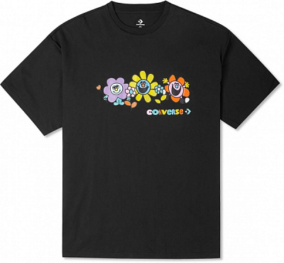 Футболка Converse Much Love Short Sleevel Tee 10022935-001 р.XL чорний
