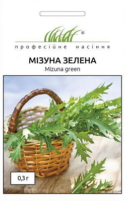 Насіння Професійне насіння мізуна зелена 0,3 г (4820176694119)