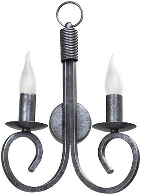 Бра Vitaluce 2x60 Вт E14 чорний V1480/2A