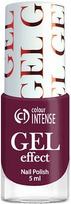 Лак для ногтей Colour Intense Gel Effect 65 030 Брусничный 5 мл 