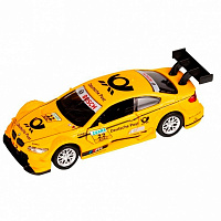 Машинка TechnoDrive 1:32 BMW M3 DTM (желтый) 250257