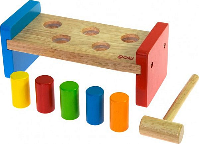 Сортер GoKi Молоток и скамейка 58581