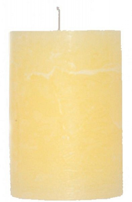 Свічка Циліндр жовта пастель С07*10/1-1.8 Candy Light