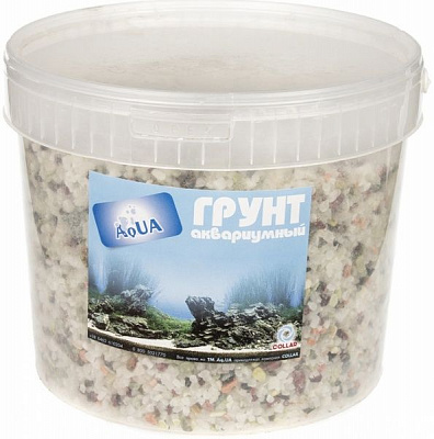 Грунт для аквариума Collar Aq.UA натуральный мульти-колор 2-3 мм 5907