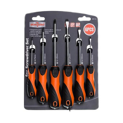 Набор отверток Montero 85114 6 шт
