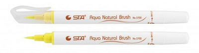 Маркер акварельний STA пензлик AQUA NATURAL BRUSH STA3700-2 світло-жовтий