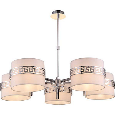 Люстра Altalusse INL-9370P-05 хром/білий