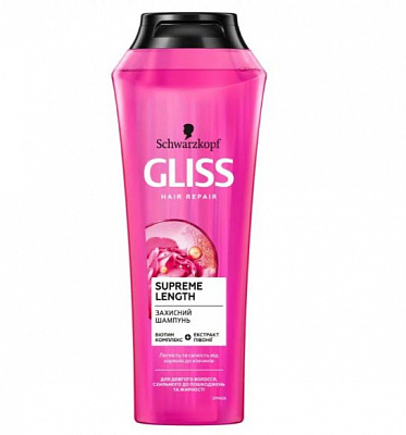 Шампунь Gliss Kur Hair Repair Gliss Kur Supreme Length 250 мл 290 г