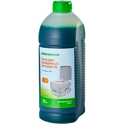 Засіб для дезодорації біотуалетів (для верхнього баку 50/5) 1,6 кг