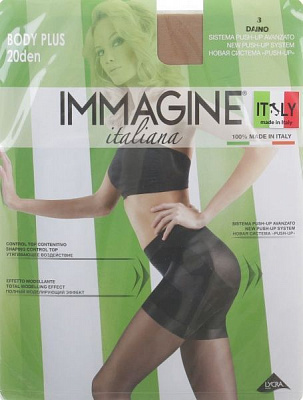 Колготки Immagine Body plus daino р. 3 коричневый 1 шт. 