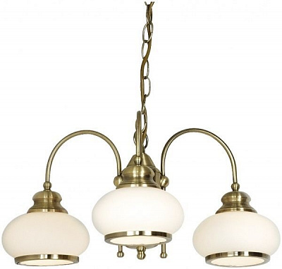 Люстра підвісна Globo Nostalgika 3xE14 стара бронза 690;6900-3