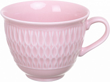 Чашка Sofia 250 мл порцелянова рожева Cmielow