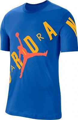 Футболка Nike M J HBR STRETCH SS CREW DA1894-403 M блакитний