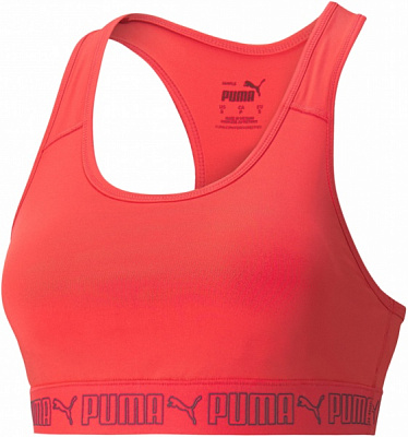 Бра Puma Mid Elastic Padded Bra PM 52030334 р.L кораловий